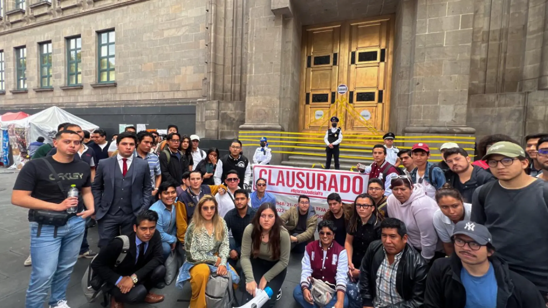 Jóvenes a favor de la reforma judicial